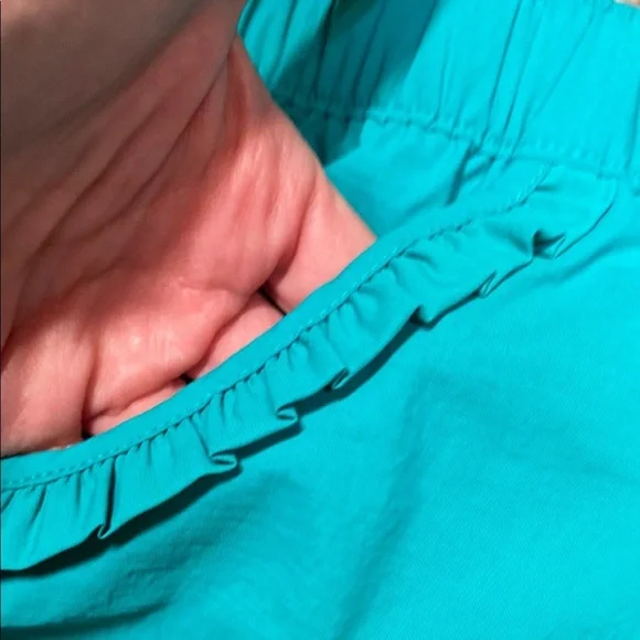 Size 14/16 Teal Blue Swim Athletic Shorts Drawstring Waistband Bundle - Picture 4 of 7